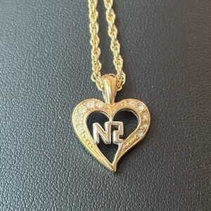 Nina Ricci Heart Pendant Necklace